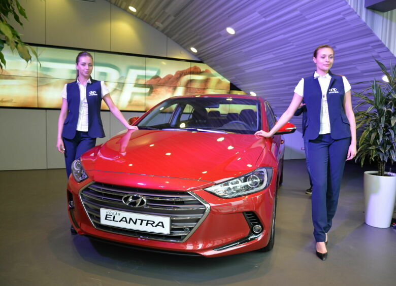 Изображение Новая Hyundai Elantra приехала в Россию 