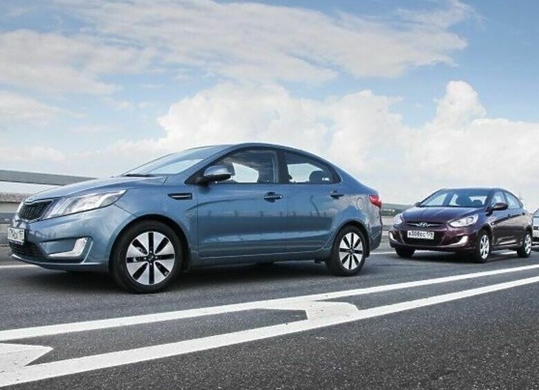 Изображение Hyundai Solaris и KIA Rio из вторых рук. Надежны ли подержанные «корейцы»