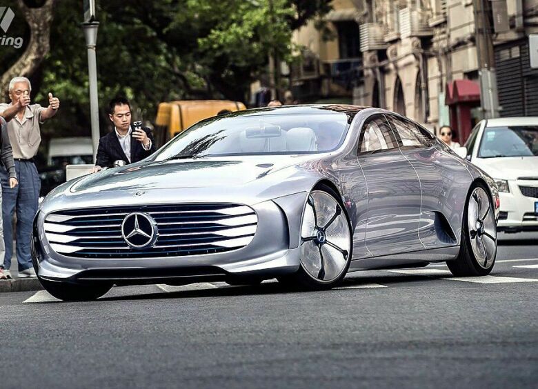 Изображение Mercedes-Benz готовит соперника Tesla Model S 