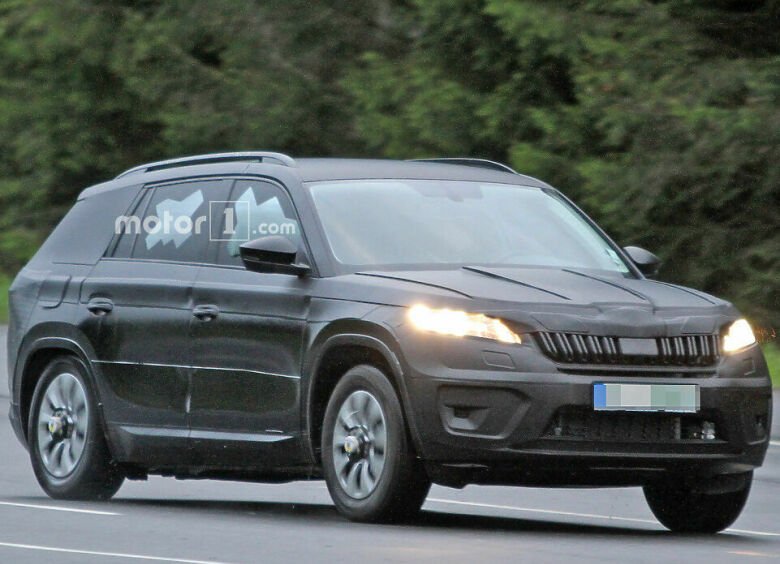 Изображение Фотошпионы подловили Skoda Kodiaq до премьеры