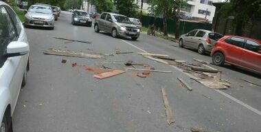 От пьяной женщины водителей спас ОМОН