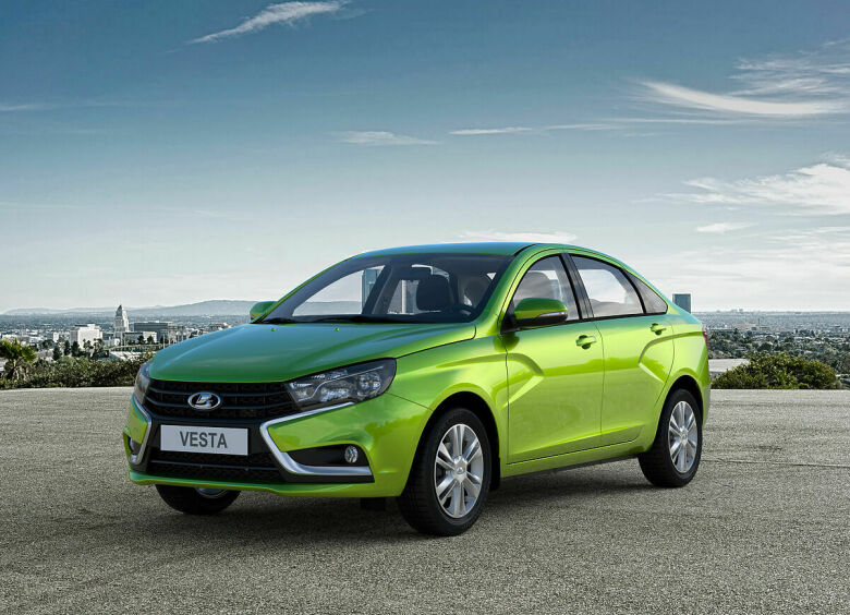 Изображение LADA Vesta попала в пятерку самых продаваемых автомобилей в России