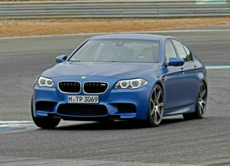 Изображение Новый BMW M5 проходит тестовые испытания