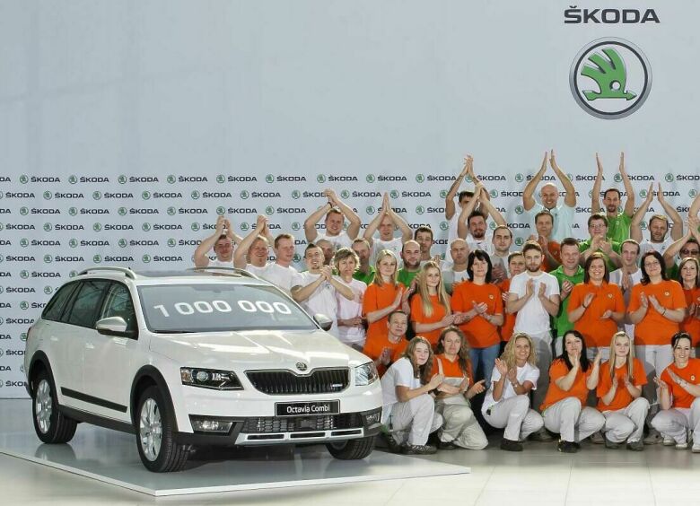 Изображение Выпущена миллионная Skoda Octavia