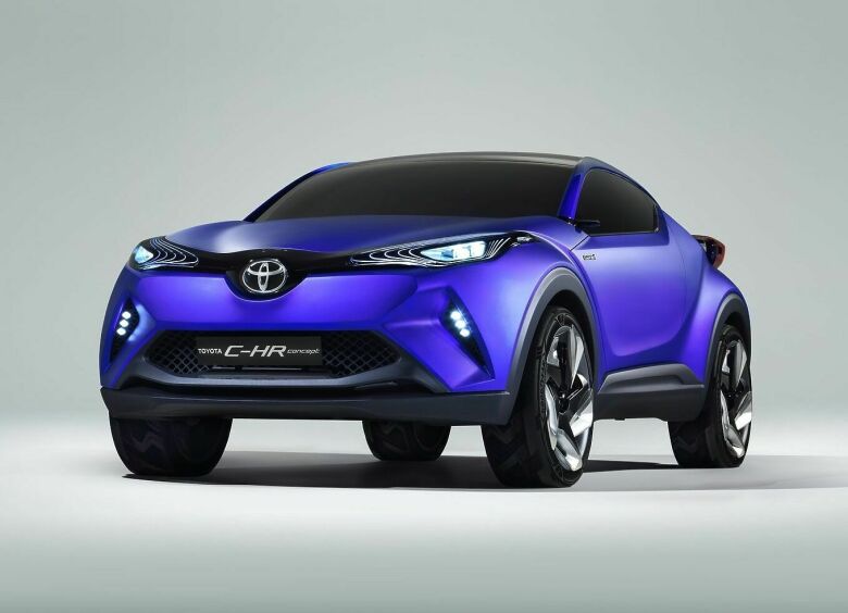 Изображение Toyota рассекретила кроссовер C-HR до премьеры