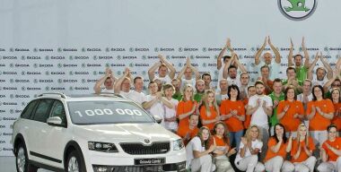 Выпущена миллионная Skoda Octavia