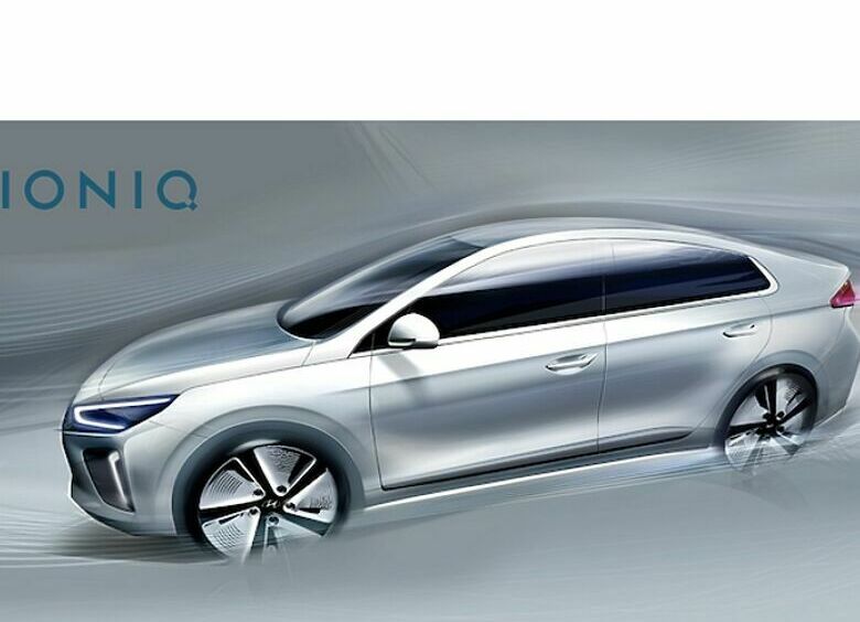 Изображение Hyundai показала новую модель Ioniq