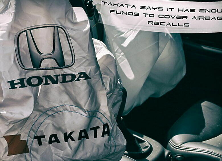 Изображение 2,2 млн. Honda отзывают из-за самовзрывающихся подушек