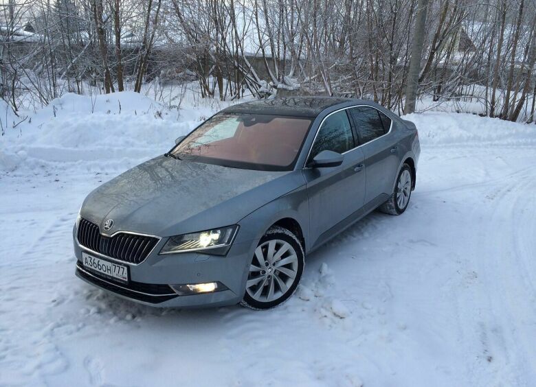 Изображение Skoda Superb: большой шкодник