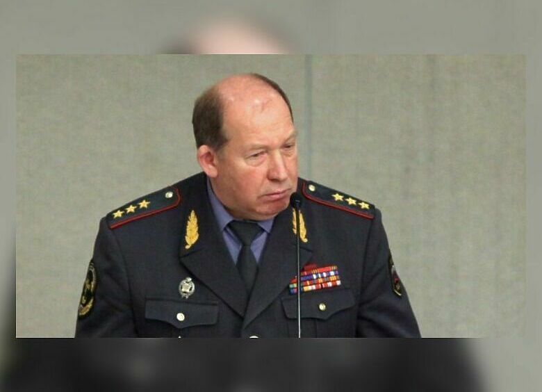 Изображение Генерала Кирьянова, бывшего начальника ГИБДД страны, ушли на пенсию
