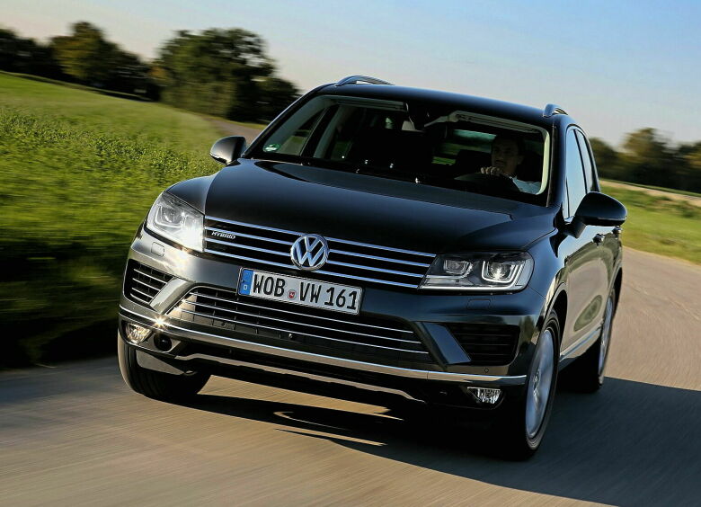 Изображение Volkswagen Touareg дал течь