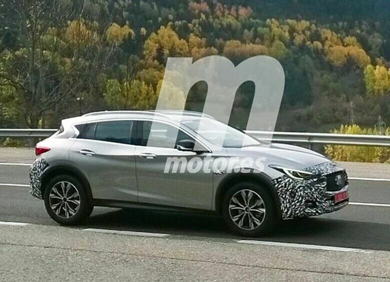 Изображение Кроссовер Infiniti QX30 поймали шпионы