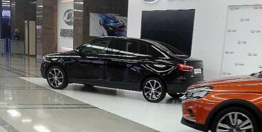 Первые фото удлиненной LADA Vesta