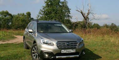 Новый Subaru Outback: «сарай» на 5 с плюсом.