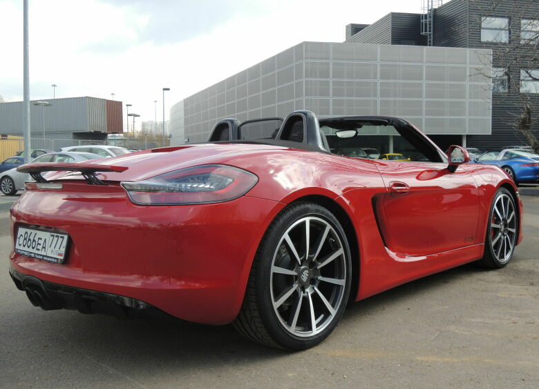 Изображение Новый Porsche Boxster GTS: козни дьявола