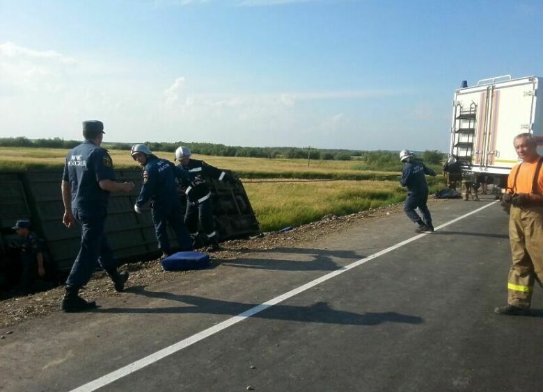 Изображение В кровавой аварии автобусов под Хабаровском виноваты чиновники