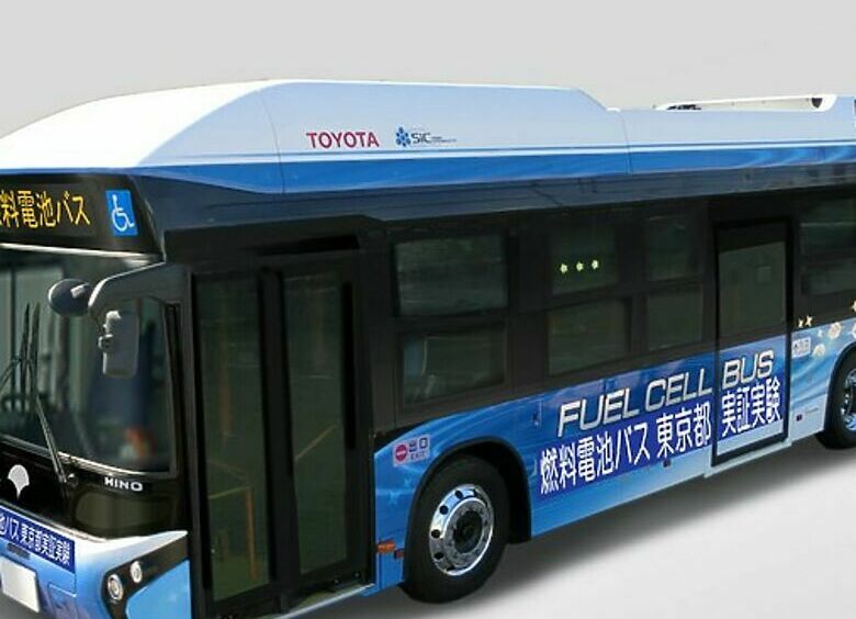 Изображение Водородные автобусы вышли на улицы Токио