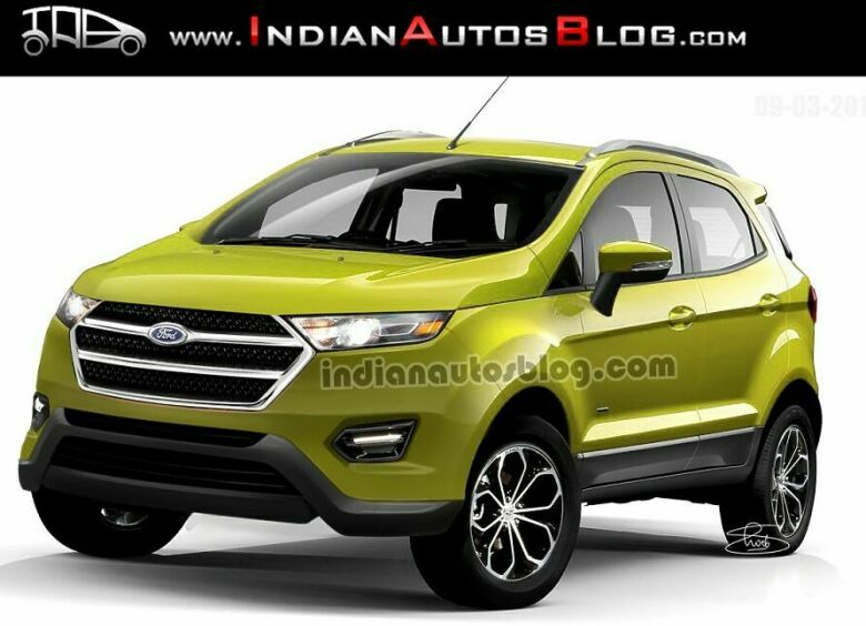 Изображение Ford EcoSport обзаведется новым экстерьером