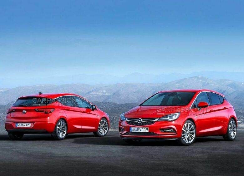 Изображение Первые фото нового Opel Astra уже появились в сети