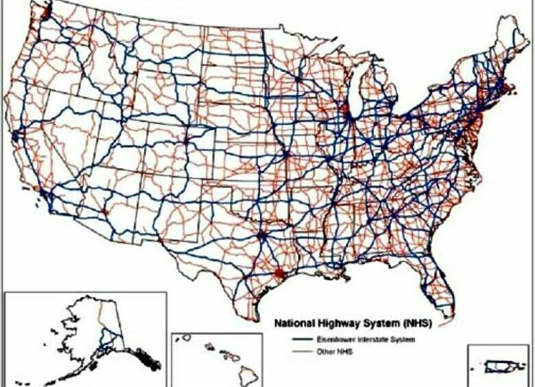 Изображение Как строятся и служат 40 лет без ремонта дороги США