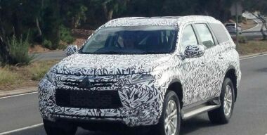 Рассекречена внешность будущего Mitsubishi Pajero Sport