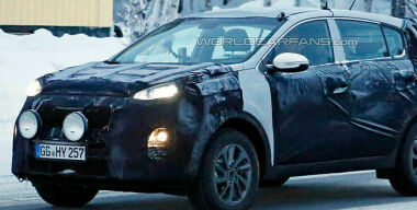 Новый KIA Sportage появится в сенятбре