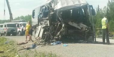 ДТП с автобусом: кровь износа