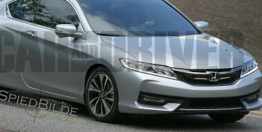 Новый Honda Accord футуристичного дизайна замечен в США