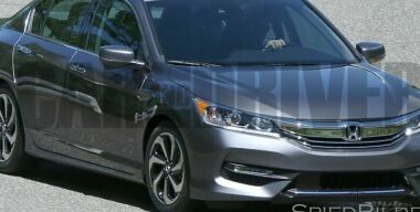 Шпионы поймали новый Honda Accord