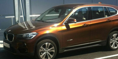 Новый BMW X1: первые «живые» фото