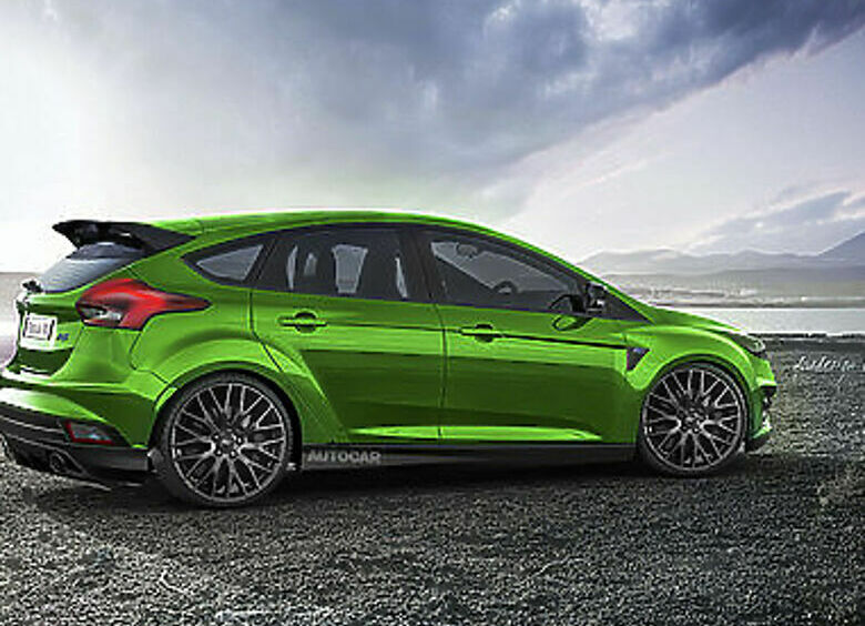 Изображение  Ford покажет 305-сильный Focus RS