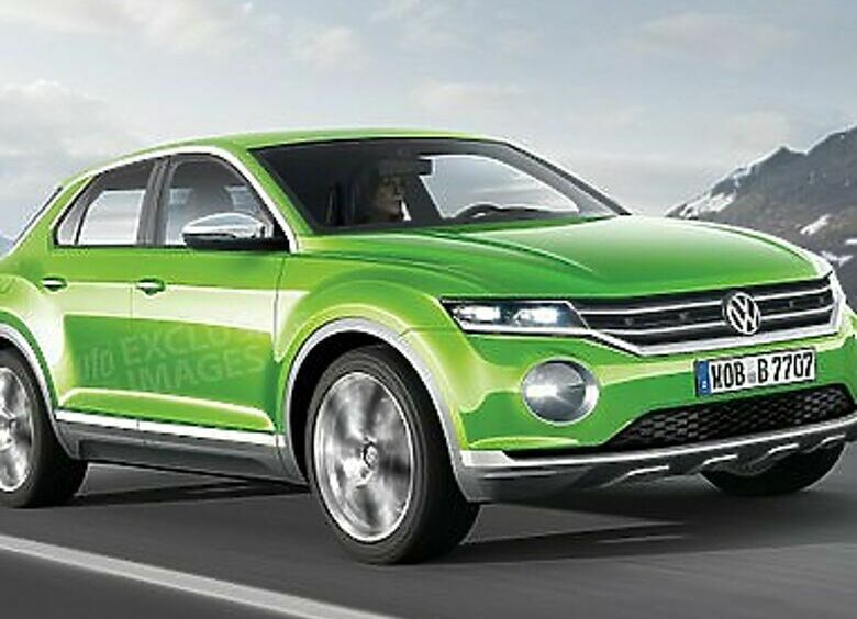 Изображение VW Polo превратится в кроссовер B-класса