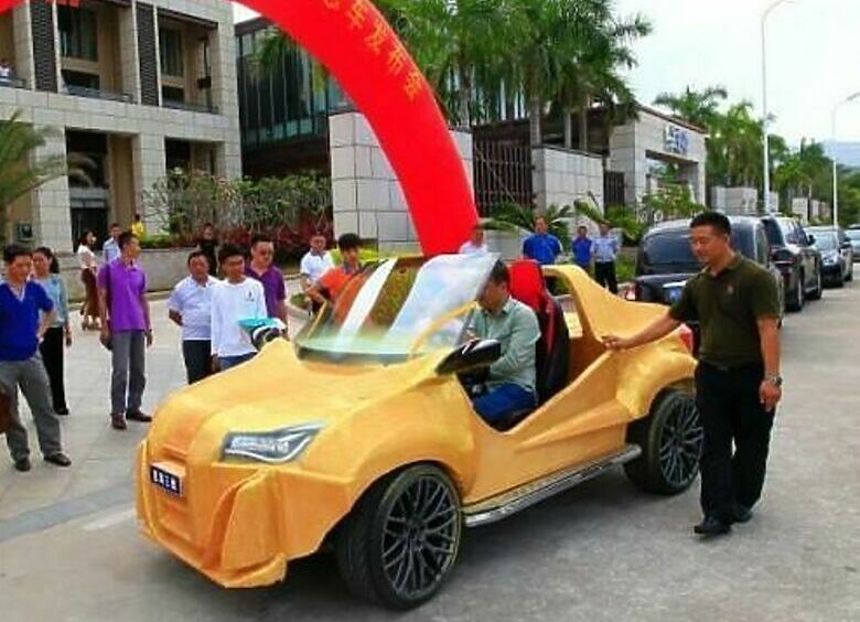 Изображение Китайцы перешли на печать автомобилей