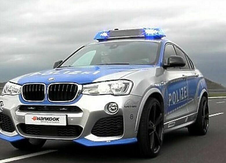 Изображение BMW X4 AC Schnitzer идет в полицию