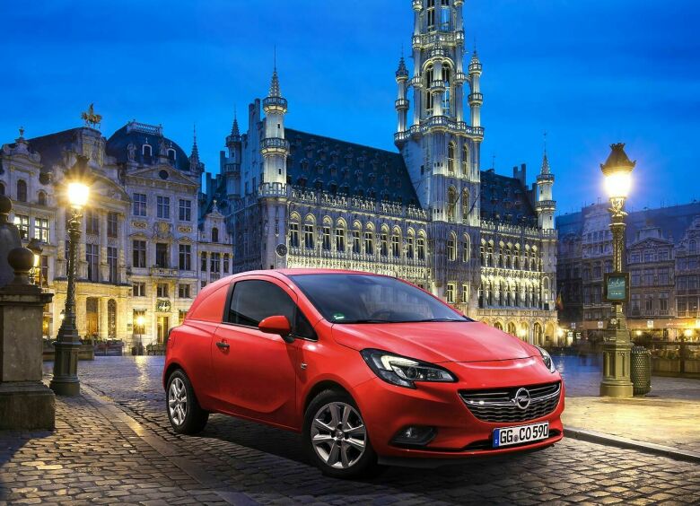 Изображение Opel Corsa хэтчбек превратился в стильный фургон