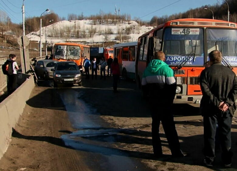 Изображение В Нижнем Новгороде случилось массовое ДТП