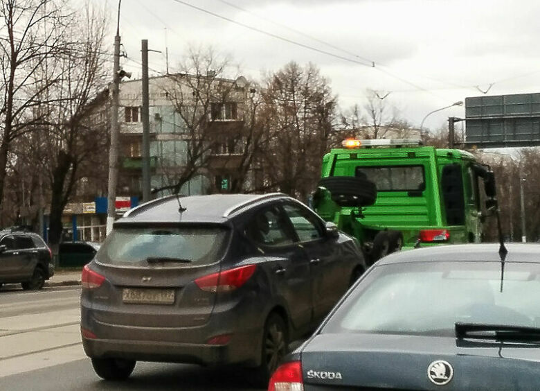 Изображение Как эвакуаторщики ломают перемещаемые авто