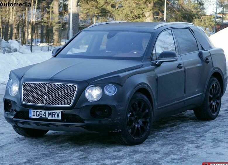 Изображение Кроссовер Bentley поделят между Европой и Англией 