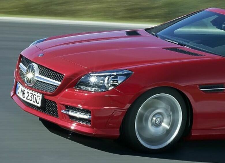 Изображение Mercedes SLK может стать переднеприводным