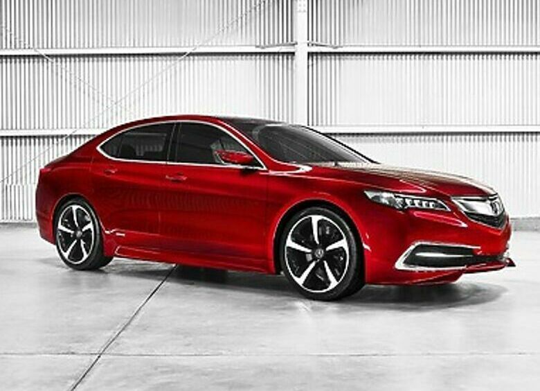 Изображение «Acura» покажет серийный образец TLX