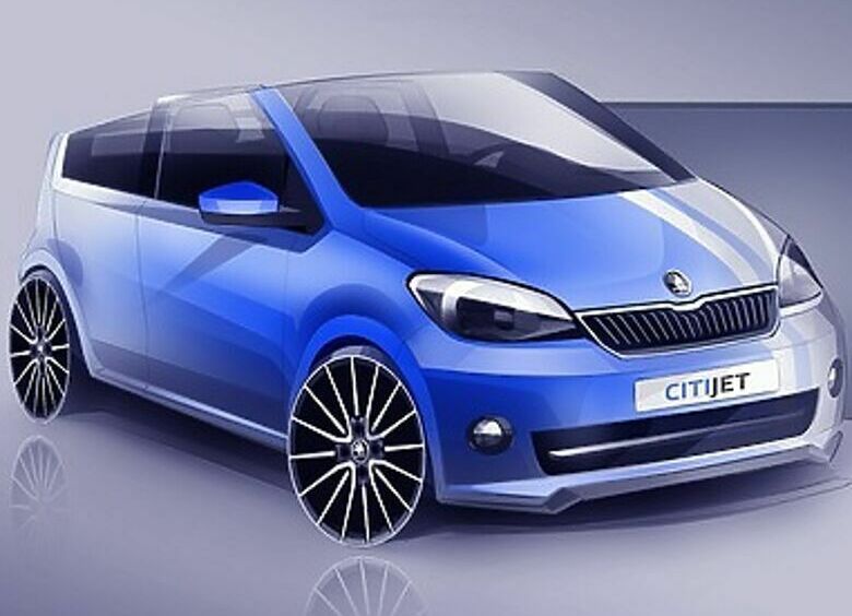 Изображение Студенты построили брутальный кабриолет Skoda CitiJet