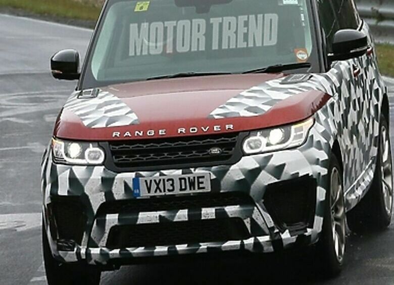 Изображение Британцы представят самый мощный Range Rover Sport