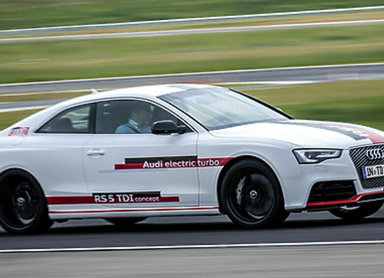 Изображение Audi RS5 получит «турбодизель» с электронагнетателем