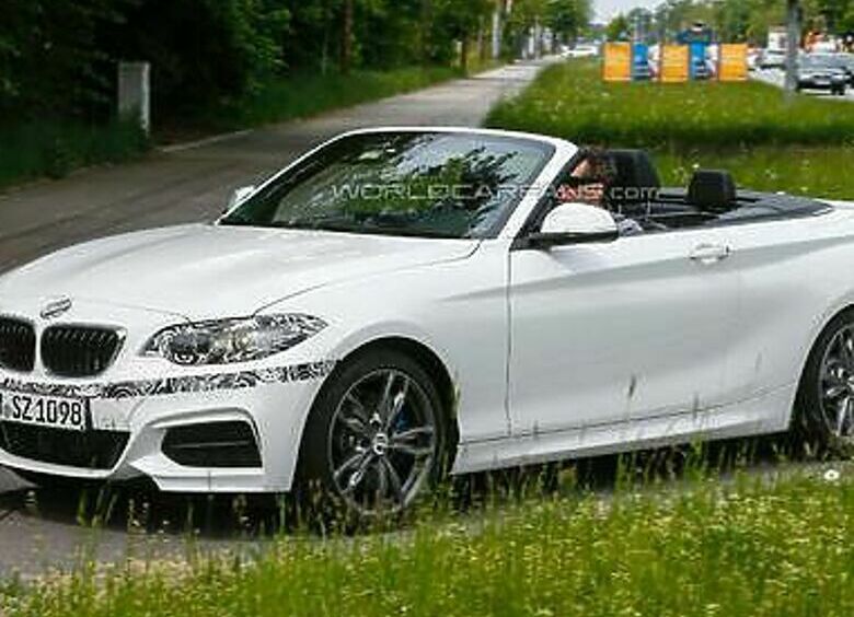 Изображение Открытую BMW 2er засекли во время дорожный испытаний