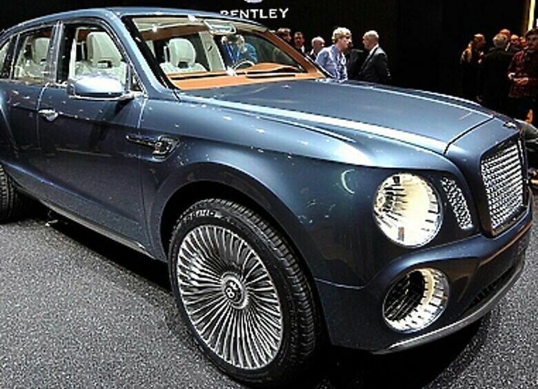 Изображение Прототип кроссовера от Bentley испытали на Нюрбургринге