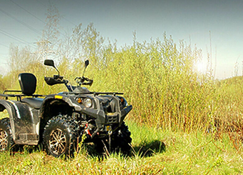 Изображение Stels ATV 600 Leopard: «кошки» грязи не боятся