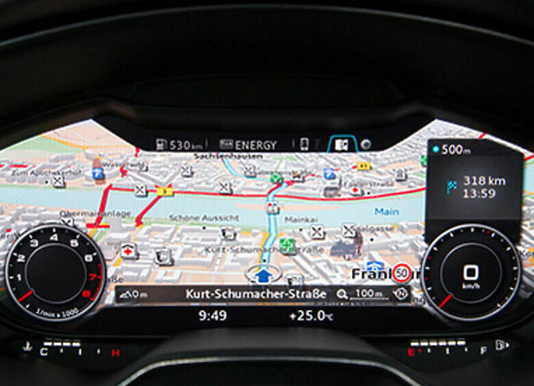 Изображение На следующий Audi TT поставят виртуальный кокпит