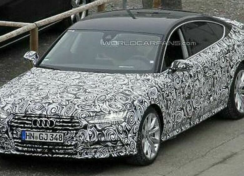 Изображение Audi A7 ожидает скорый рестайлинг