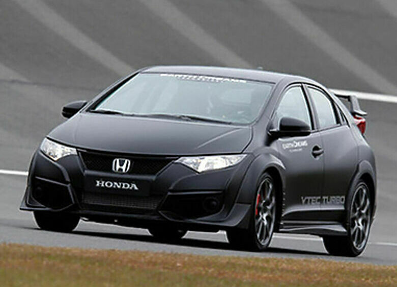 Изображение Honda Civic Type R прошел испытания