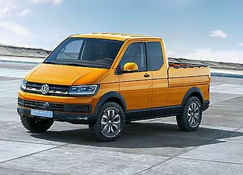 Изображение Volkswagen показал люксовый пикап-вэн